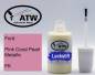 Preview: Ford, Pink Coral Pearl Metallic, FK: 20ml Lackstift, von ATW Autoteile West.